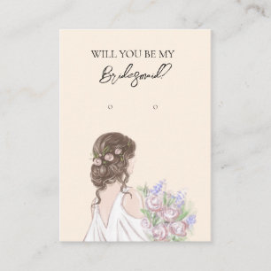 Visite Carte d'affichage de la femme de mariage