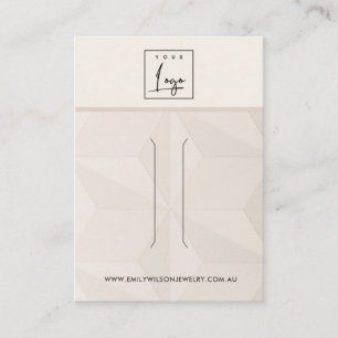 VISITE CARTE D'AFFICHAGE DU CLIP À CHEVEUX DE DIAMANT BL