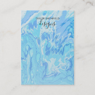 Visite Carte d'affichage Motif de peinture à l'aquarelle