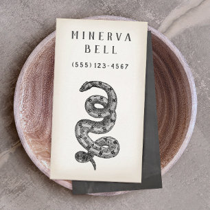 Visite Carte d'appel de réparation de serpent