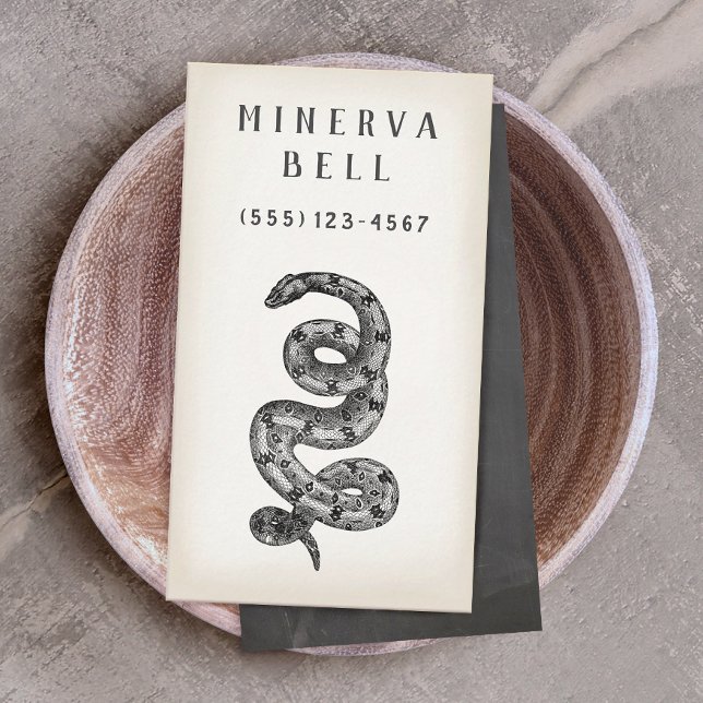 Visite Carte d'appel de réparation de serpent (Créateur téléchargé)