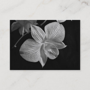 Visite Carte d'ATC de fleur d'orchidée de Dendrobium