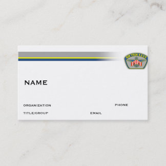 VISITE CARTE DE BOUCLIER DE NAVAIR