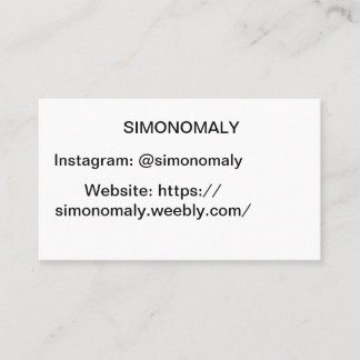 Visite Carte de Buissness