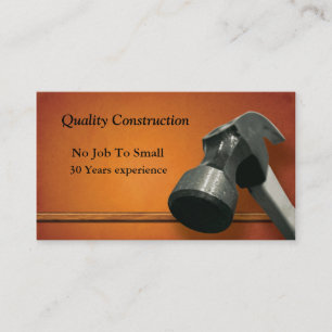 Visite Carte de construction