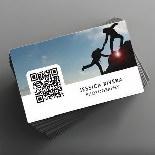 Visite Carte de contact minimaliste photographe indépenda