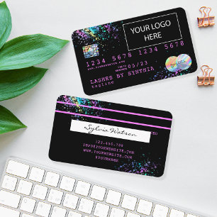 Visite Carte de crédit Holograph Unicorn Dripp ajoutez vo