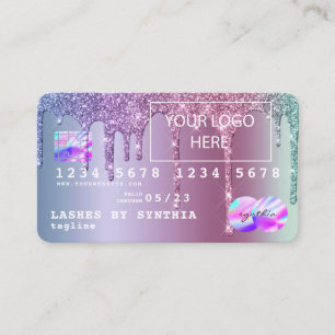 Visite Carte de crédit Rose Gold Driving Gold Ajoutez vot