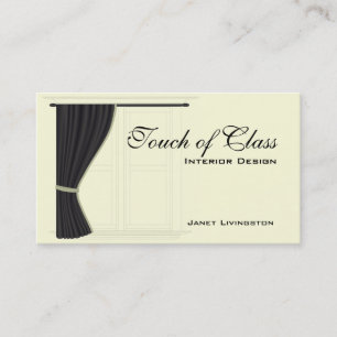 Visite Carte de décoration à la maison d'entreprise de