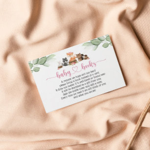 Visite Carte de demande de réservation pour un animal ros