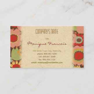 Visite Carte de Hana Bisiness