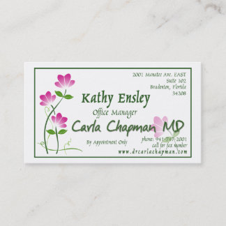 Visite Carte de Kathy