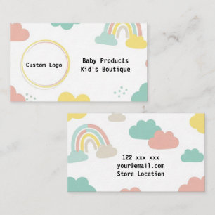 Visite Carte de la Boutique Enfants Enjoués