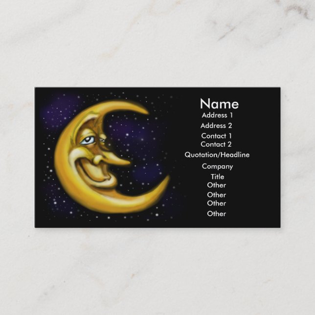 Visite Carte de lune (Devant)
