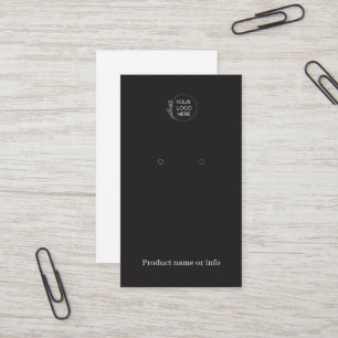 Visite Carte de Présentation de Boucles d'Oreilles   Prés