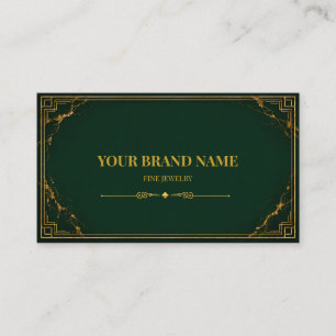 Visite Carte de Présentation de Bracelet Mini Luxe Émerau