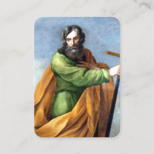 Visite Carte de prière de l'Apôtre Saint Simon