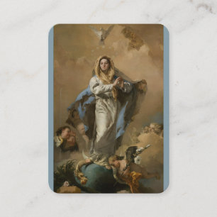 Visite Carte de prière de Notre-Dame de l'Immaculée Conce