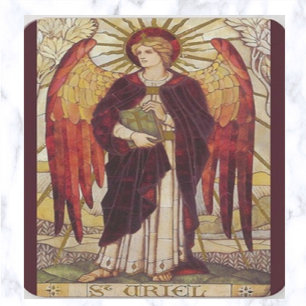 Visite Carte de prière St. Uriel l'Archange