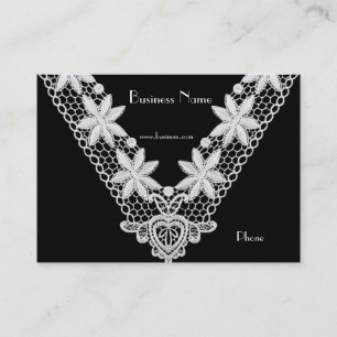 Visite Carte de profil Affaires Broderie Ornée (003)
