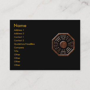 Visite Carte de profil Bagua
