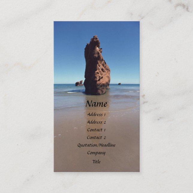 Visite Carte de profil Bird Rock (Devant)