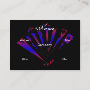 Visite Carte de profil "Blue Fantasia Designer"