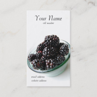 Visite Carte de profil de mûres