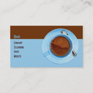 Visite Carte de profil de pause café