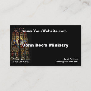 Visite Carte de profil de Windows d'église