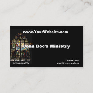 Visite Carte de profil de Windows d'église