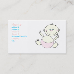 Visite Carte de profil d'entreprise de garde d'enfants