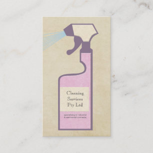 Visite Carte de profil d'entreprise du service de nettoya