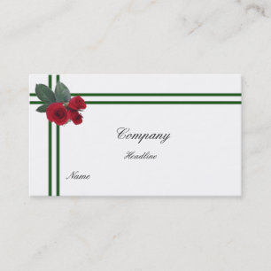 Visite Carte de profil Rose mariage