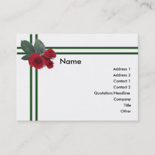 Visite Carte de profil Rose mariage