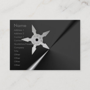 Visite Carte de profil Shuriken