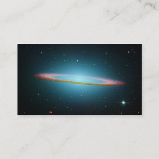 Visite Carte de profil Sombrero Galaxy (Devant)