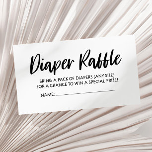 Visite Carte de rabat minimaliste Baby shower