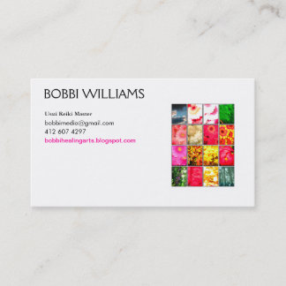 Visite carte de reiki