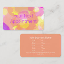 Carte de rendez-vous fleur d'été