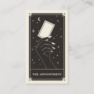 Visite Carte de rendez-vous Tarot céleste