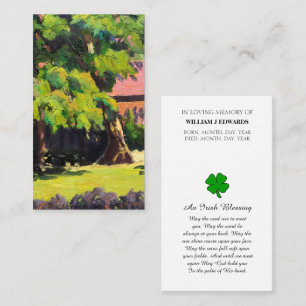 Visite Carte de souvenir de célébration de la vie
