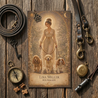 Visite Carte de tarot Mystique céleste Femme Promeneur de