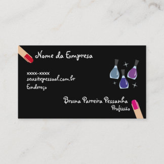 Visite Carte de visites Ongles et Émail