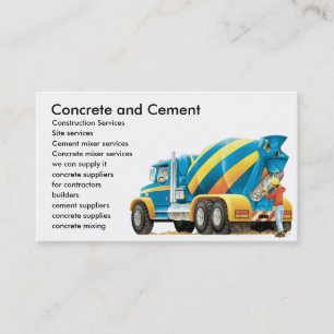 Visite Carte d'entreprise de construction de mélangeur d