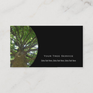 Visite Carte d'entreprise de services d'arbre