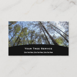 Visite Carte d'entreprise de services d'arbre