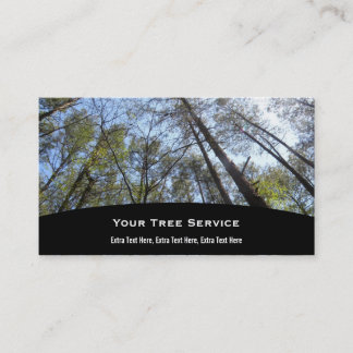 Visite Carte d'entreprise de services d'arbre