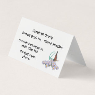 Visite carte des numéros de groupe de récupération