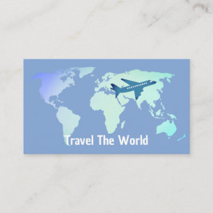 Visite carte du monde agent de voyage agence de voyages